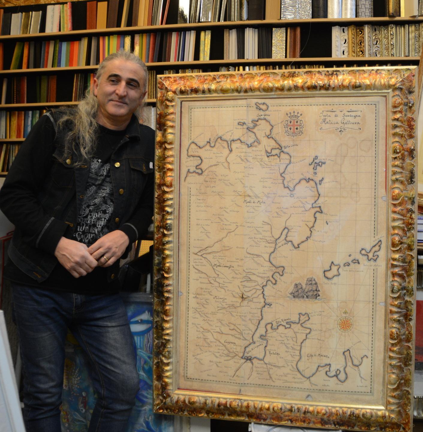 Antiche mappe da collezione raccontano la storia di Olbia