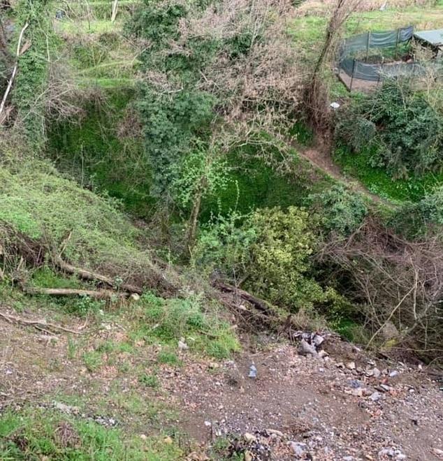 Si “muove” la frana sulla strada per Fontia