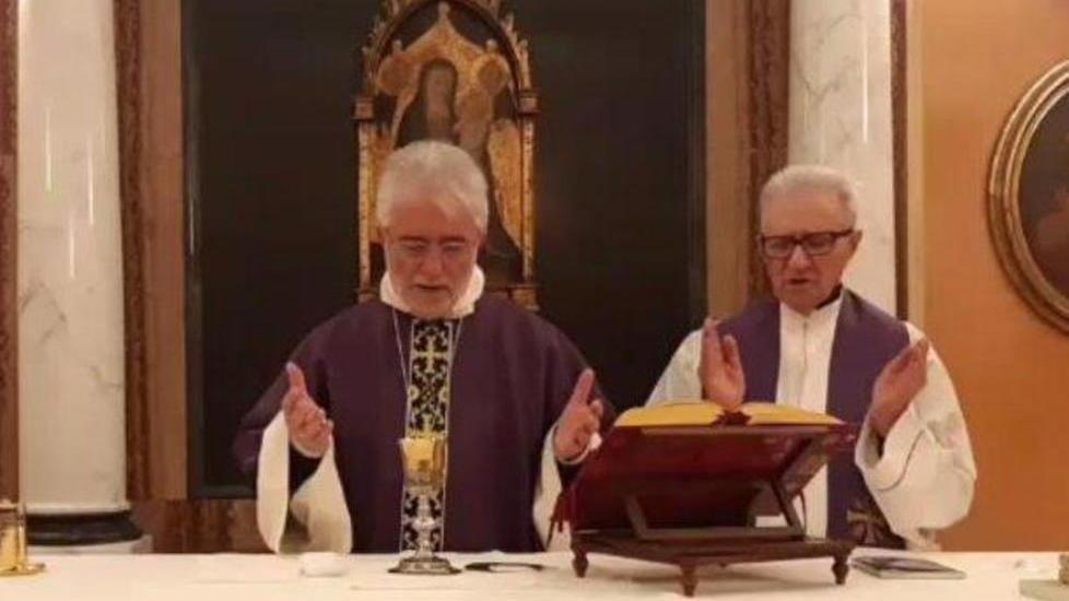 Sospese tutte le Messe Celebrazione del vescovo in diretta streaming