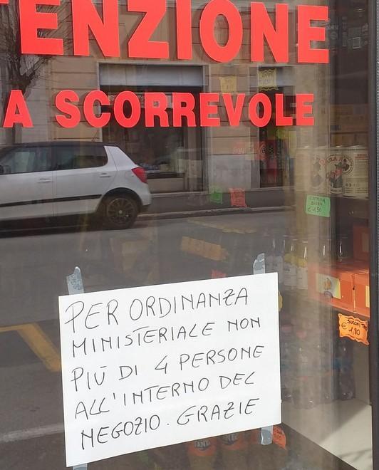 In panetteria si entra quattro alla volta