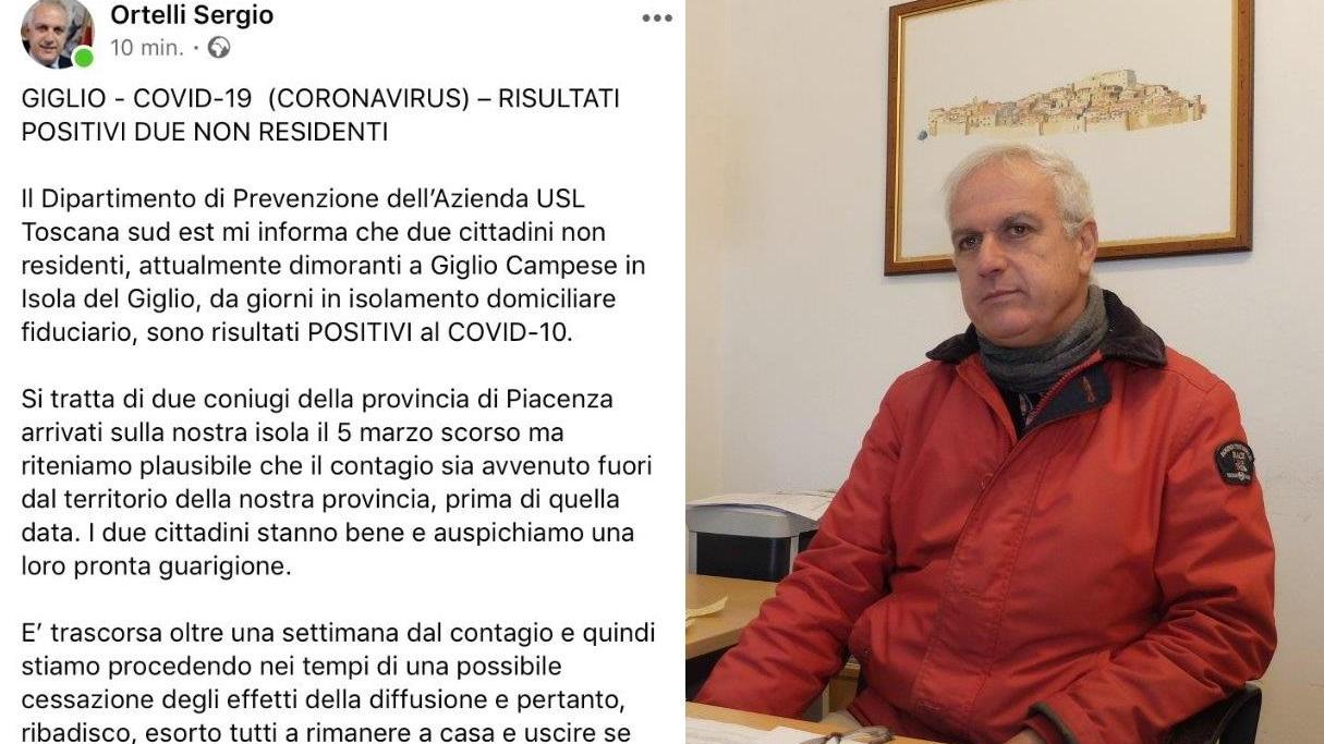 Due positivi all'Isola del Giglio: sono arrivati da Piacenza il 5 marzo