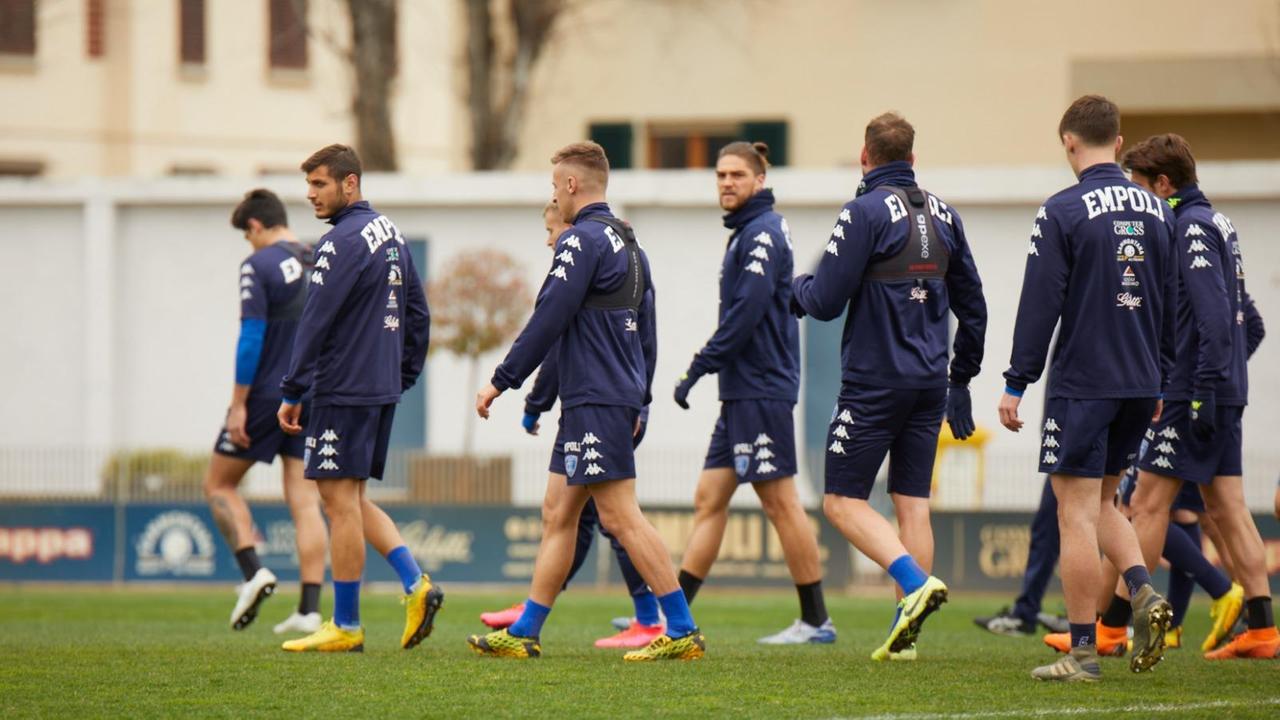 L'Empoli sospende gli allenamenti
