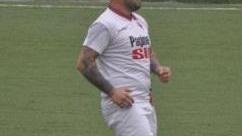 Miserindino, l’ultimo gol prima dello stop al calcio
