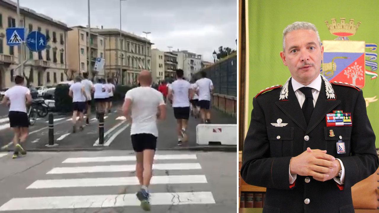 Coronavirus, i carabinieri corrono sul mare e il comandante li bacchetta: "Inopportuno" - Video