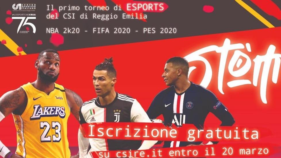 Il Coronavirus non ferma lo sport del Csi: Nasce il torneo di videogiochi “Stom a cà”