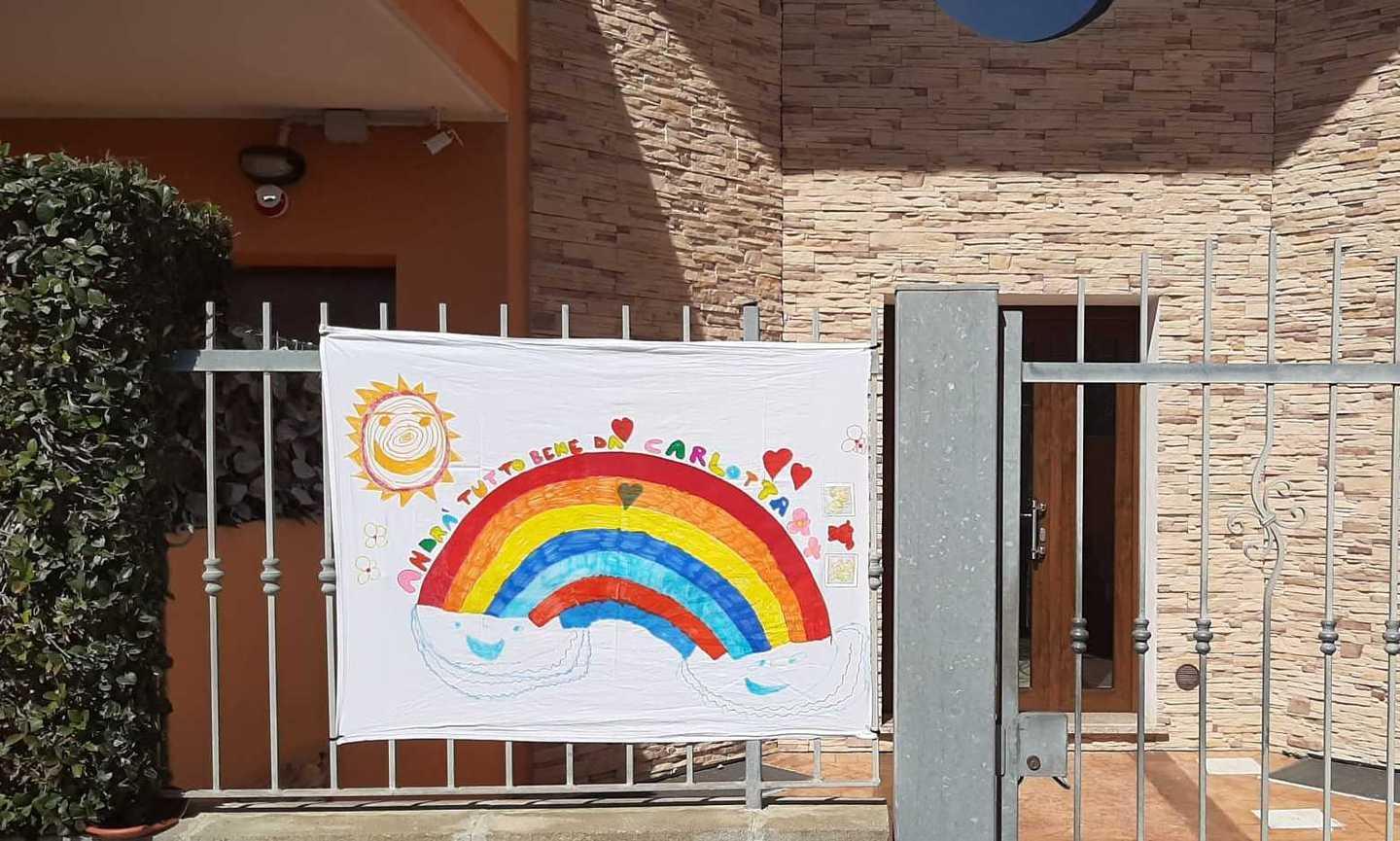 L’arcobaleno della piccola Carlotta