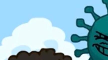 Un cartone animato spiega ai bimbi il virus