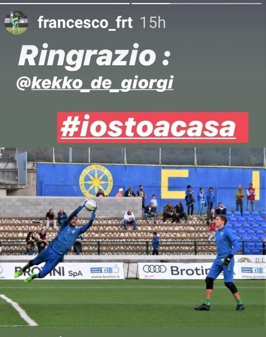 Il challenge dei calciatori sul web: “Io resto a casa” 