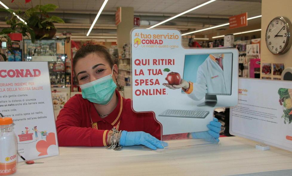 Conad consegna la spesa a malati, disabili e over 75 