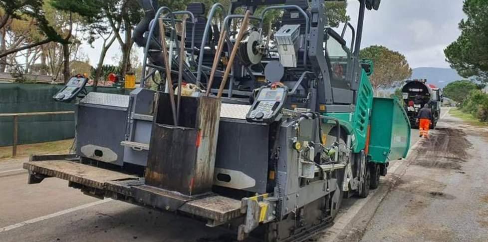 Via dossi e radici dalla Giannella Operai al lavoro 