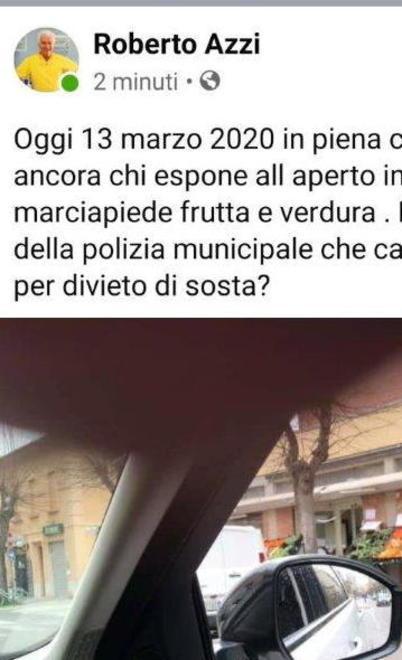 Tortorella contro Azzi per il post che attacca la polizia municipale «Serve più maturità»