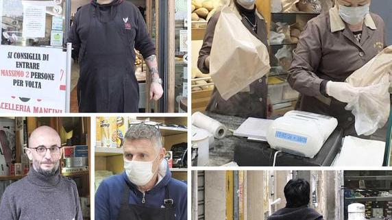 C’è chi resiste con le serrande su «Lavoriamo con l’angoscia dentro»