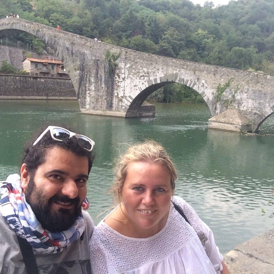 Giovanni Santoro con la moglie Silvia