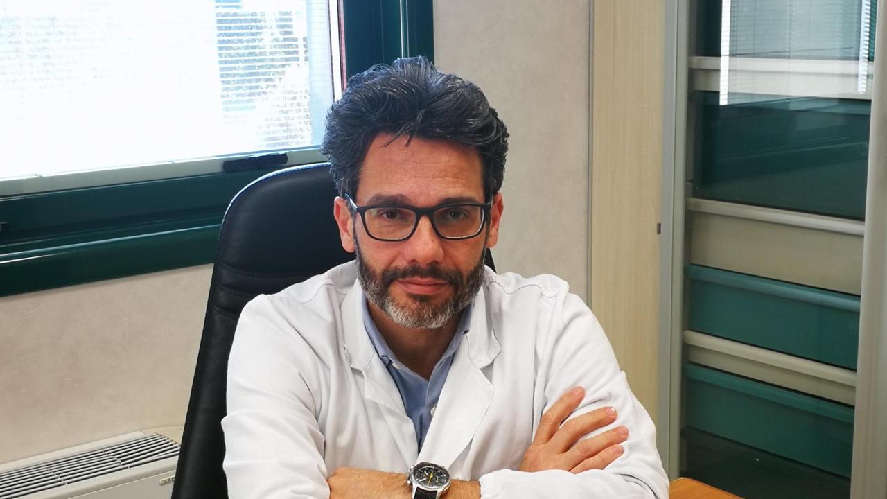 Simone Vanni direttore del pronto soccorso dell'ospedale di Empoli (foto Sestini)