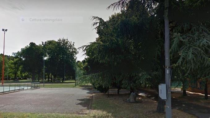 L'ingresso di parco Poletti a Sant'Ilario