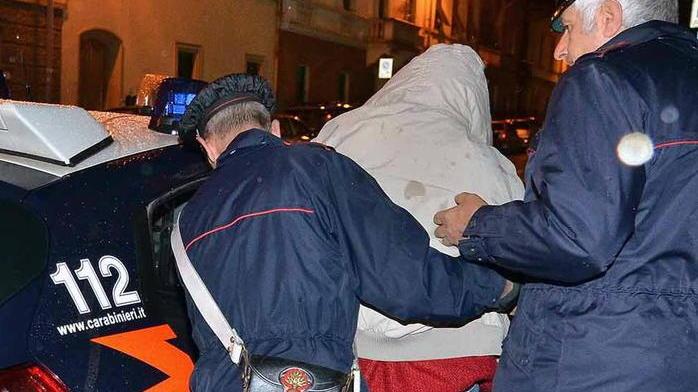 Un arresto dei carabinieri (foto d'archivio)