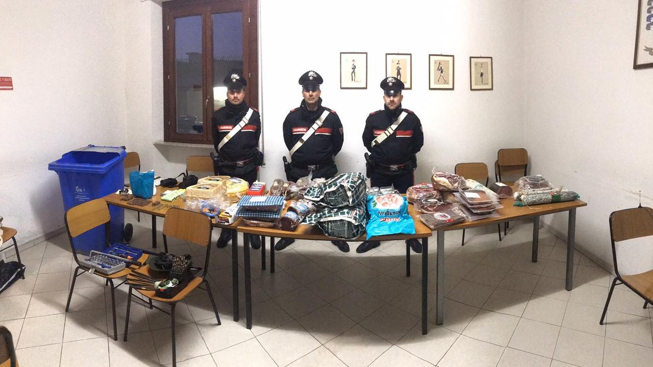 Dolianova, quattro ladri in trasferta arrestati dai carabinieri