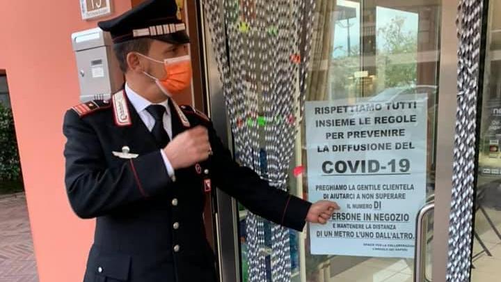 Uno dei controlli nell’Empolese-Valdelsa