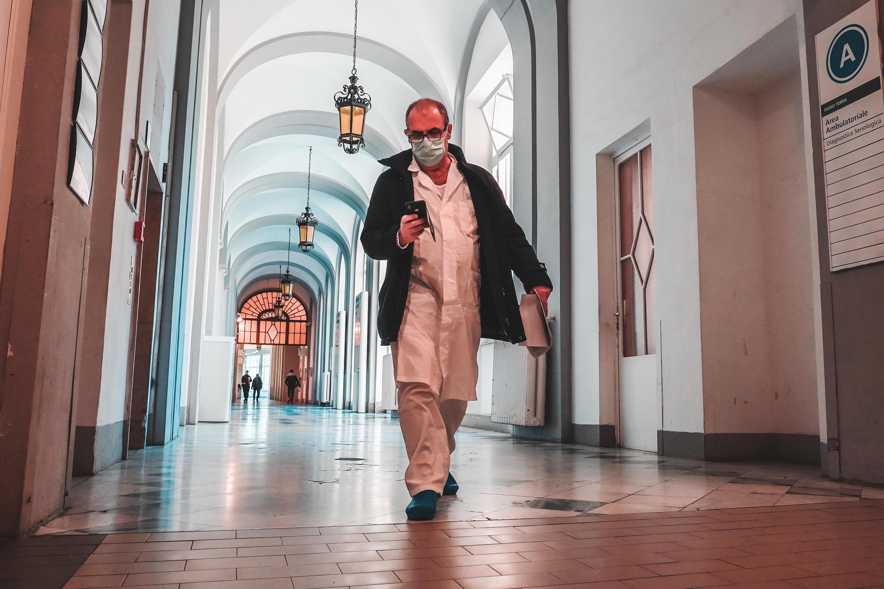 L'ospedale di Livorno (foto Dario Marzi)