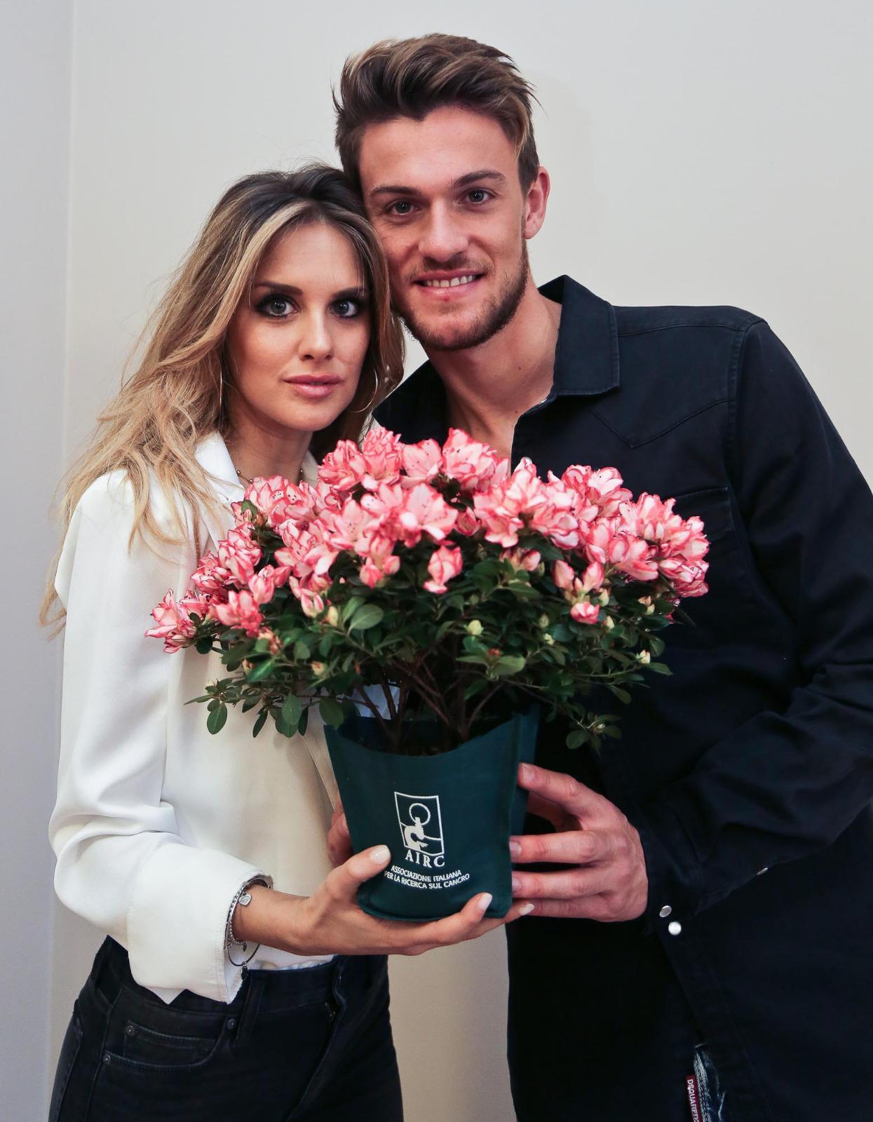 Daniele Rugani e la compagna Michela Persico