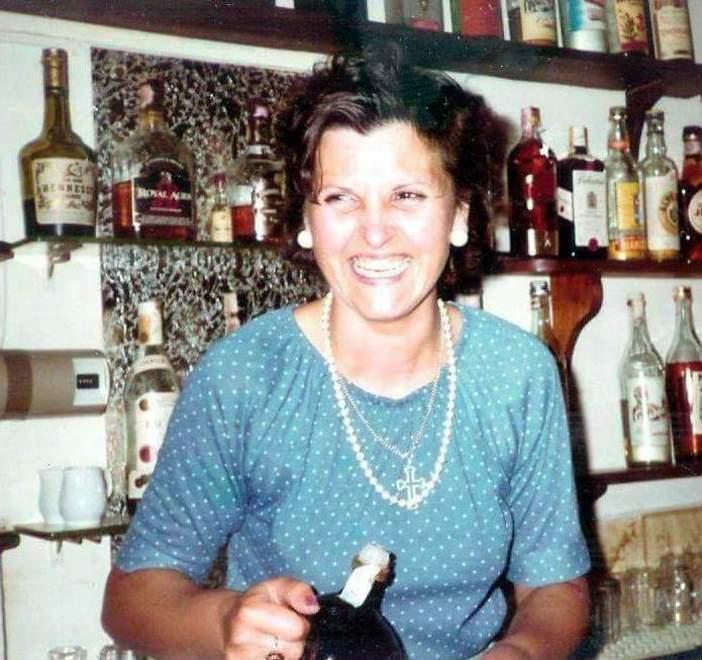 Una foto di Oriana Veroni da giovane, negli anni '80