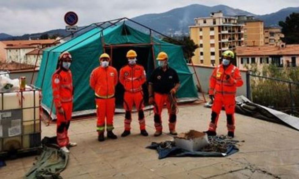 Un’altra giornata “in trincea” nell’ospedale 