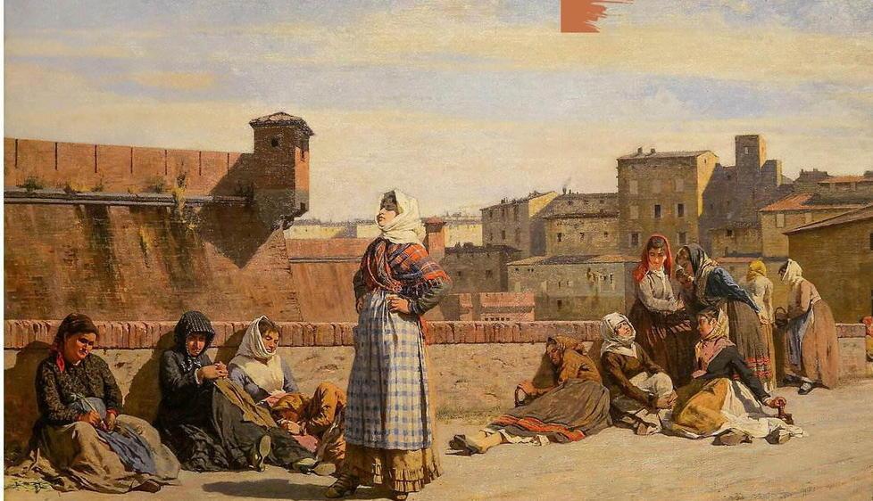 Dal museo Fattori arte a casa con #unatelalgiorno 