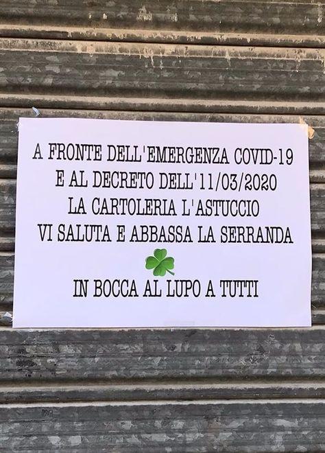 “Aiutate i negozi”