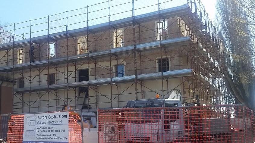 Rinasce la canonica di Reno Centese In corso il recupero