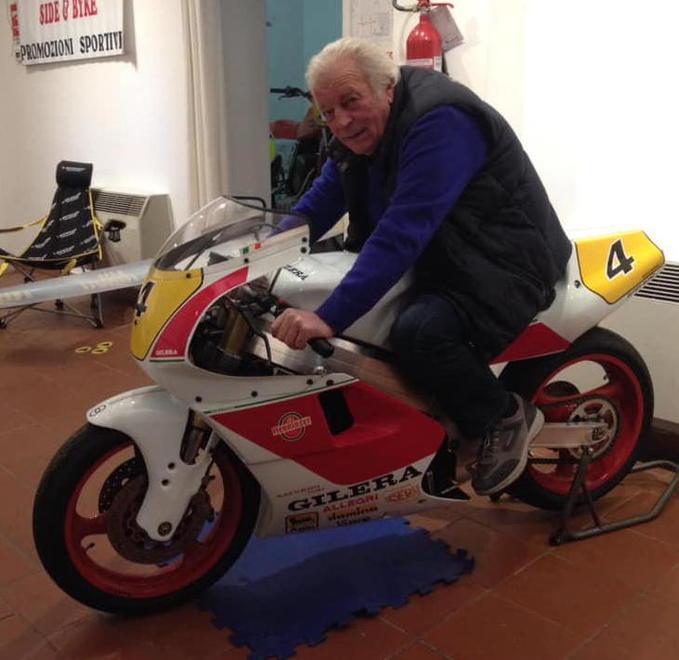 Addio Gino, grande appassionato di moto 