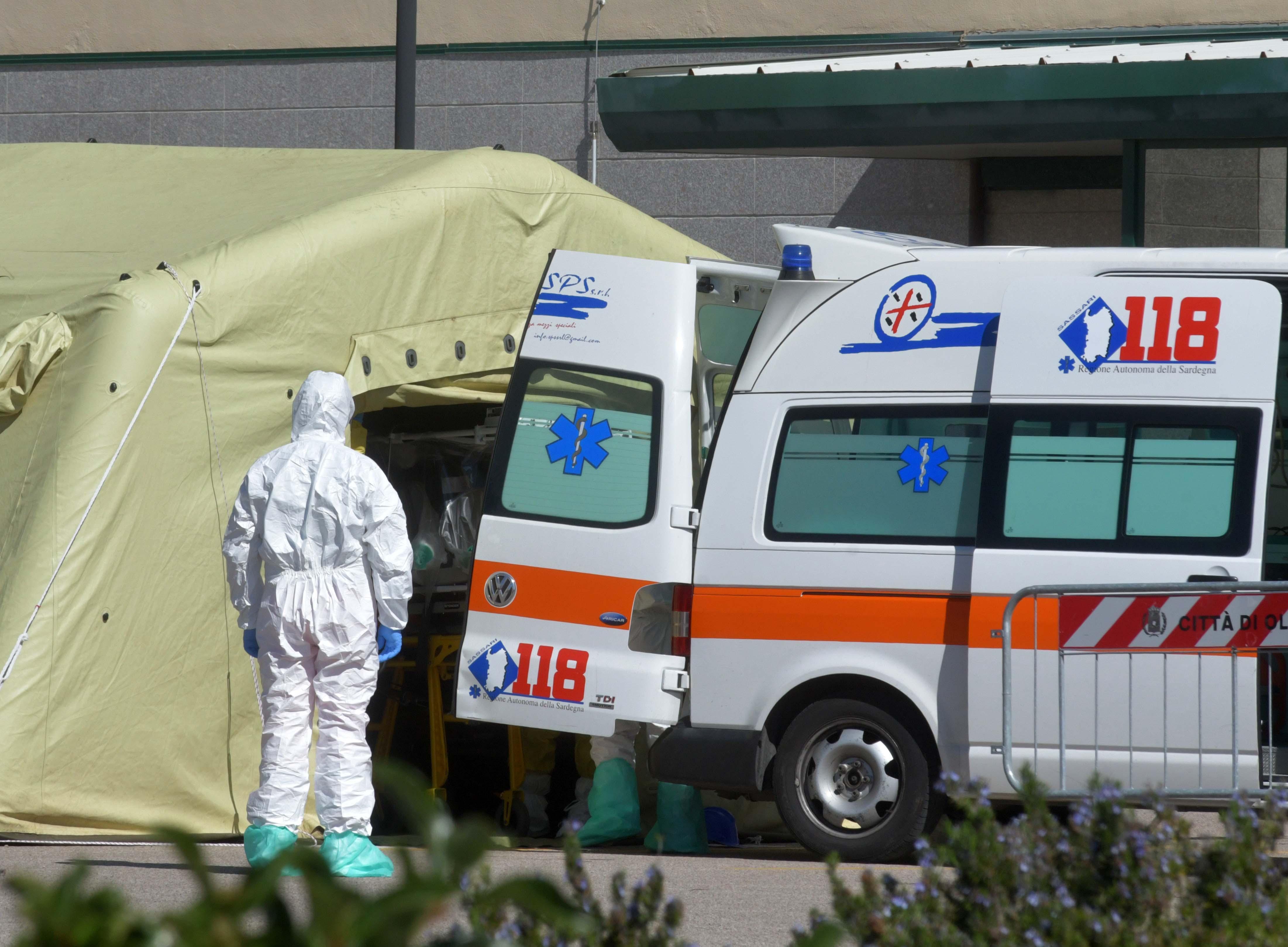 L'ospedale Giovanni Paolo II di Olbia (foto Giovanna Sanna)