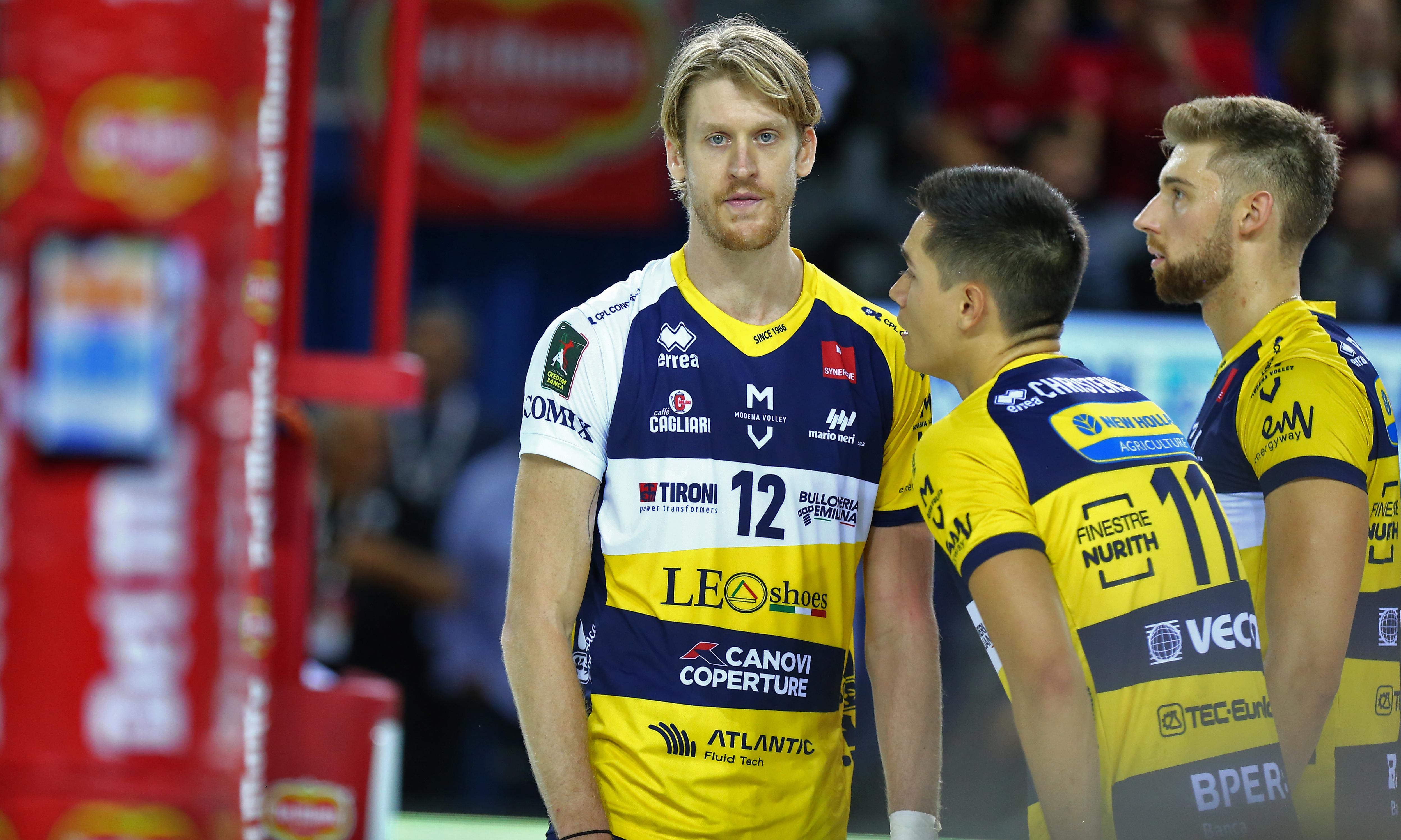 Modena volley. Max Holt: “Tornare ad allenarci è una grande cosa, una piccola rinascita" 