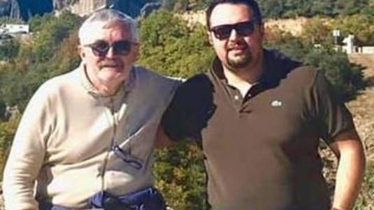 Giorgio Fiorentini con il figlio Iacopo