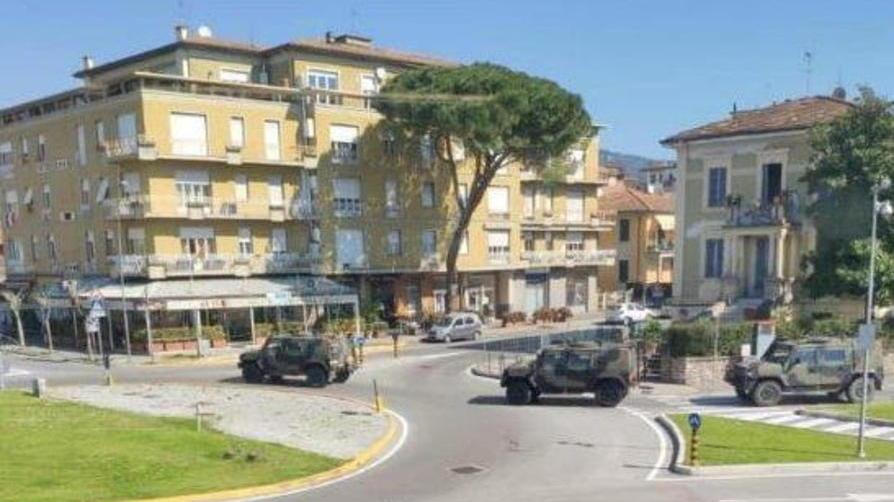 Passano i militari e Montecatini trema Ma è una esercitazione