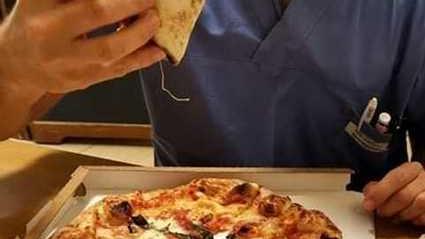 Pizze in ospedale