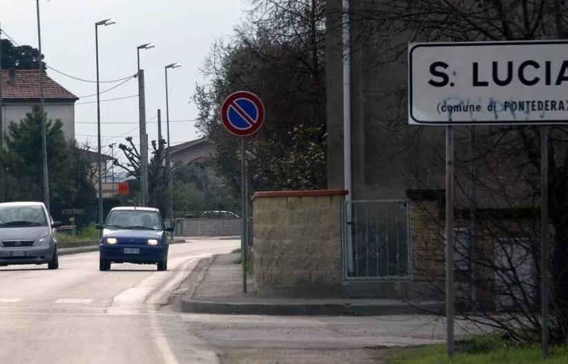 L’ingresso nell’abitato di Santa Lucia
