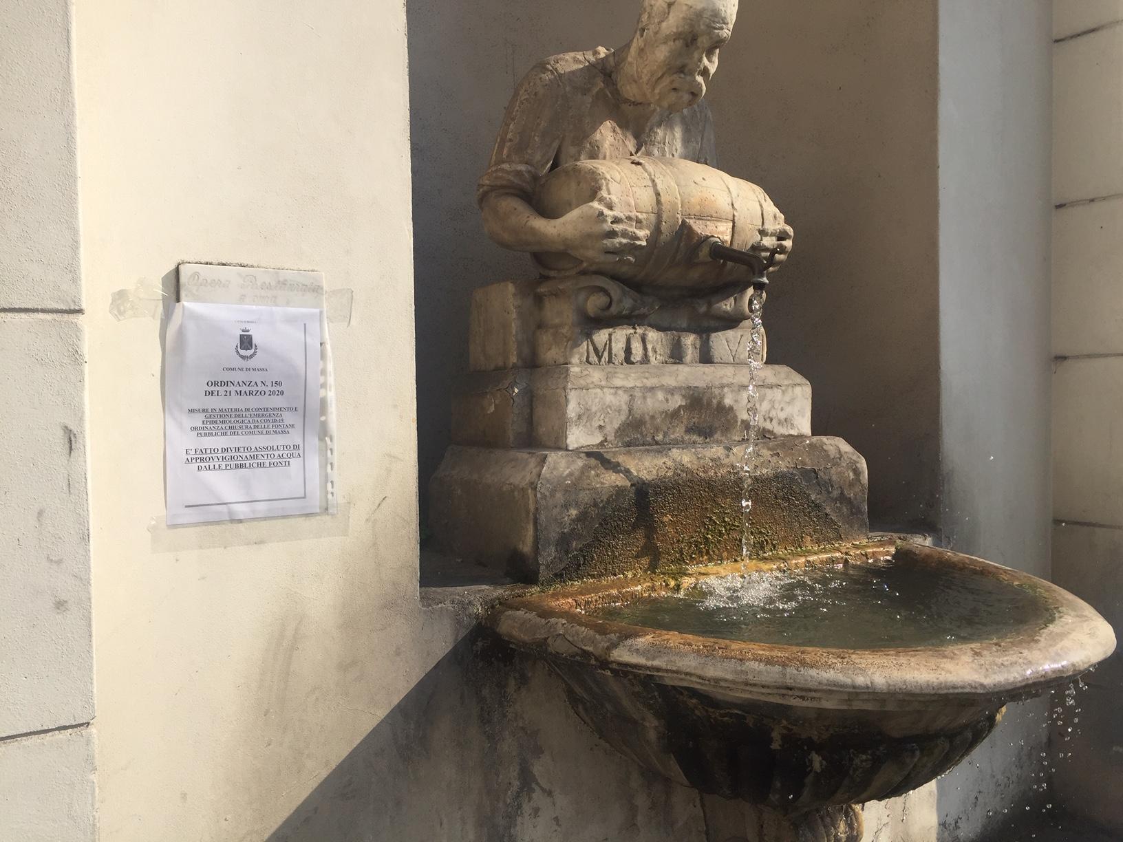 La fontana di Massa Battì del Barilo