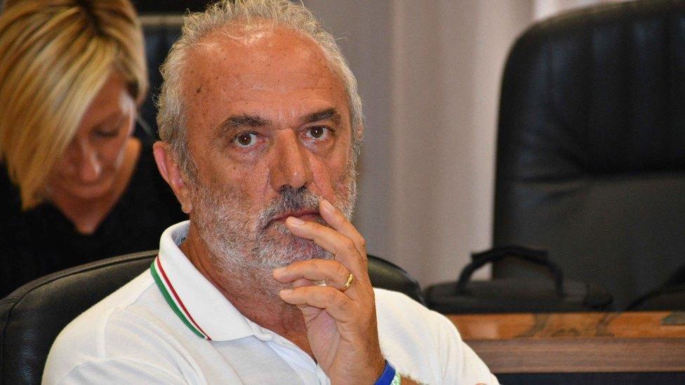 Il sindaco Enrico Bini