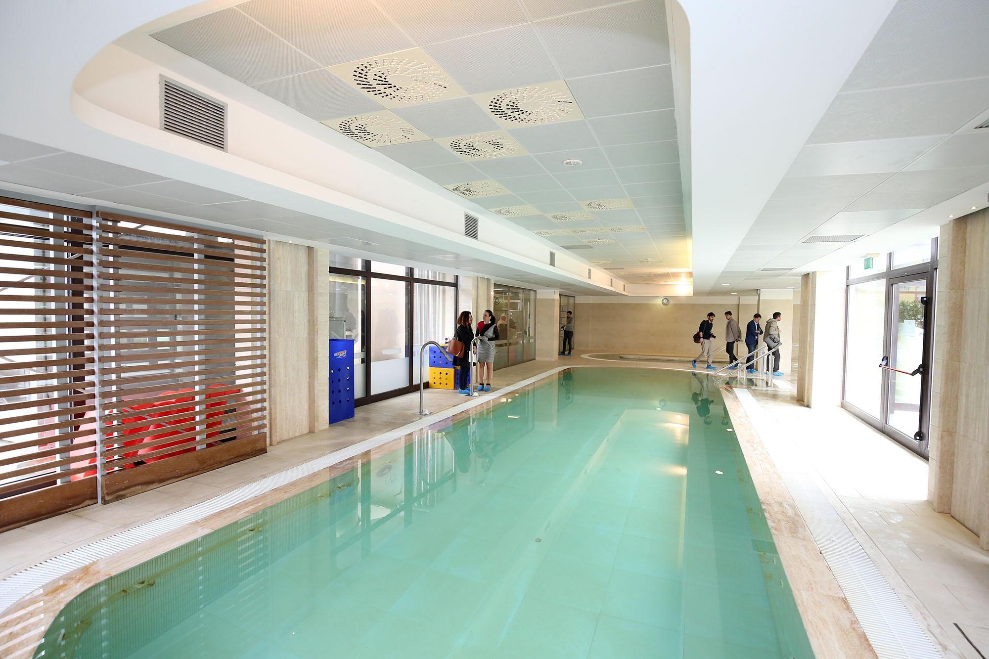 La piscina delle terme Redi (Foto Nucci)