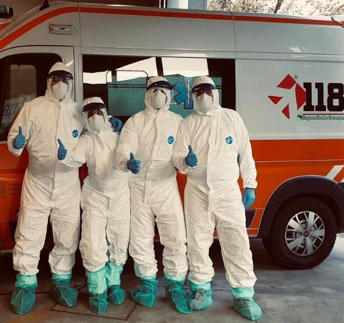 Da Copma 50mila euro E da Masi arrivano cento tute in Tyvek 