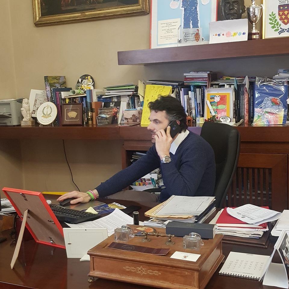 Il sindaco Matteo Biffoni