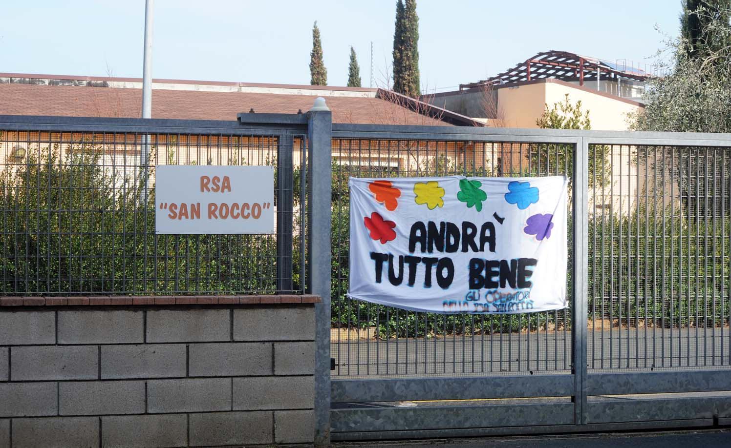 L'rsa di San Rocco (foto Paolo Barlettani)