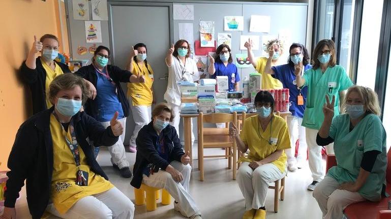 Donate mille mascherine all’ospedale
