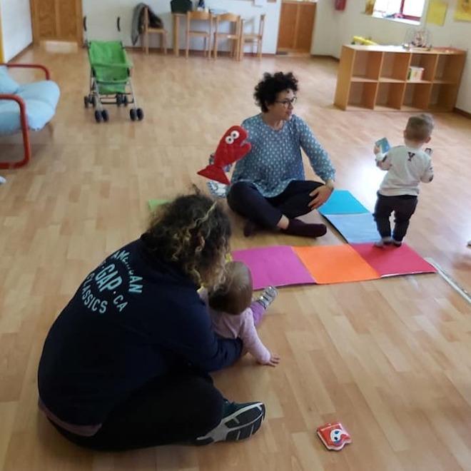 Spazio a storie e disegni dei bimbi sul momento