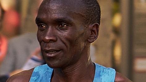 Elioud Kipchoge, primatista mondiale della maratona