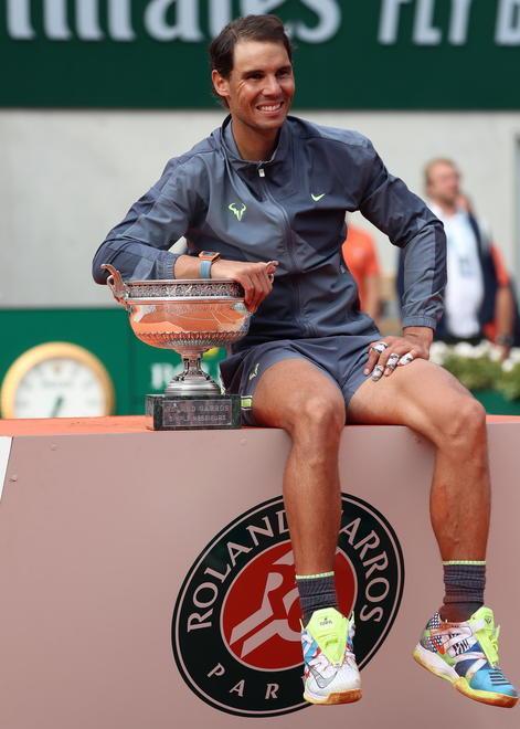Rafa Nadal, 34 anni, re del Rolan Garros