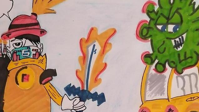 I disegni dei bambini di Pistoia segno di speranza