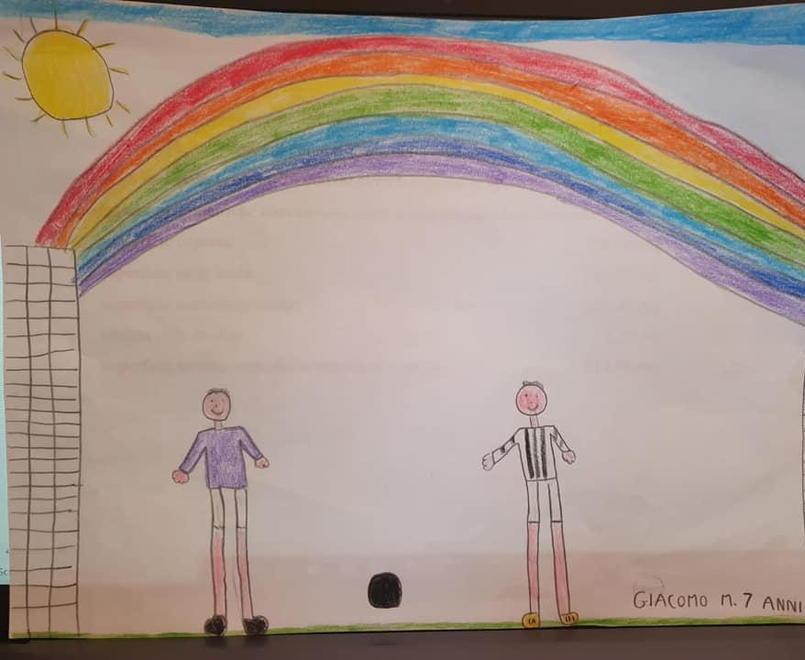 Ecco il disegno di Giacomo