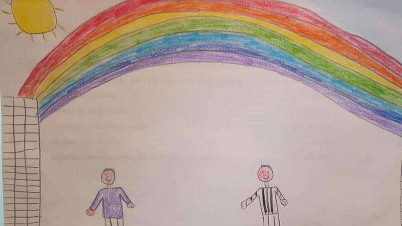 Ecco il disegno di Giacomo