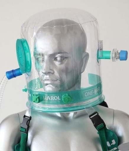 I caschi respiratori aiutano, ma che paura